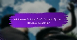 Alinierea Apărării pe Zonă: Formatii, Ajustări, Roluri ale Jucătorilor